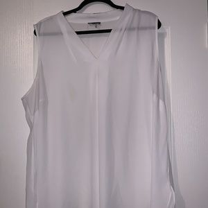 COPY - VINCE CAMUTO DRAPE-FRONT TANK